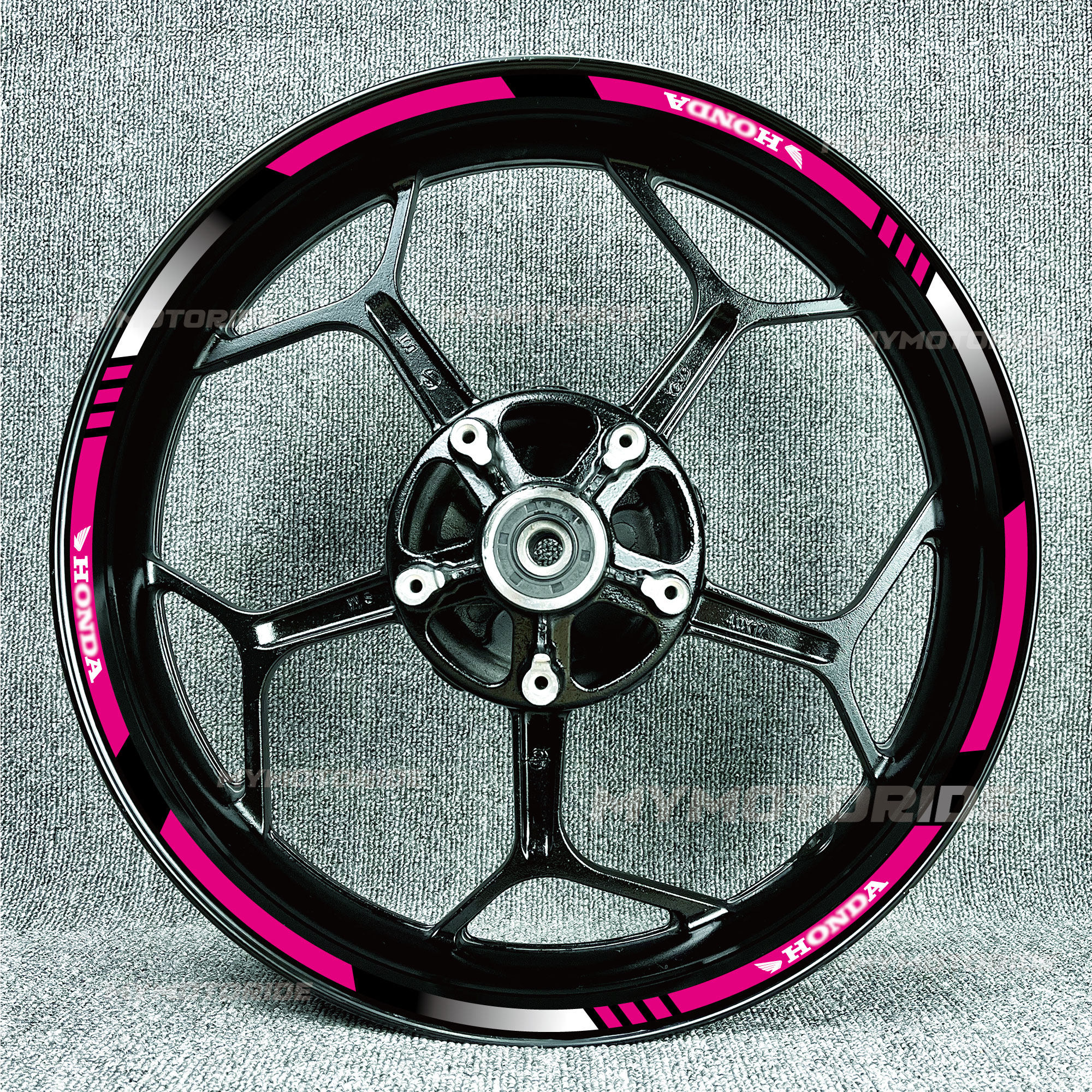 适用本田CB400X CB400F轮毂贴轮胎贴反光字母贴减震贴纸车贴改装