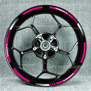 适用本田CB400X CB400F轮毂贴轮胎贴反光字母贴减震贴纸车贴改装