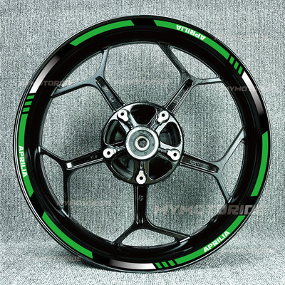 适用阿普利亚Shiver900RSV4XRS660RS457RS125/反光轮毂贴花内圈贴