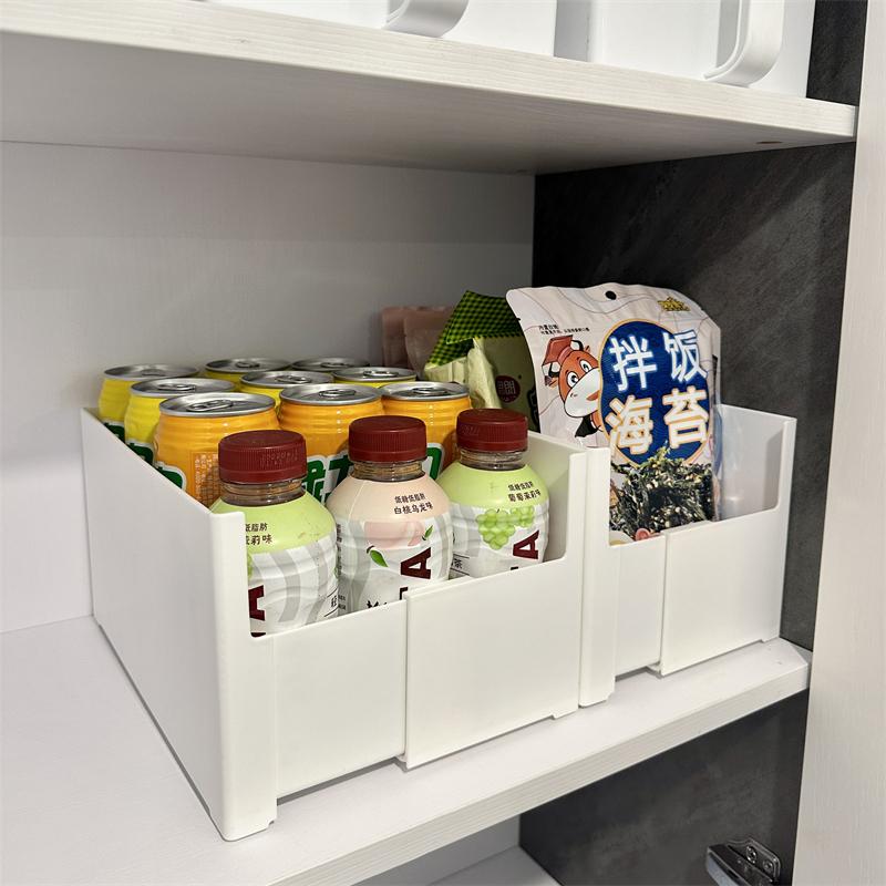 可伸缩橱柜直角收纳盒