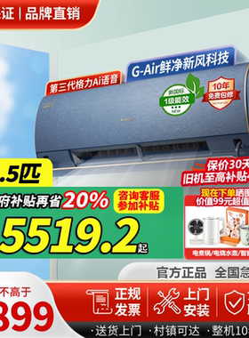 格力星宇空调大1.5匹挂机频冷暖