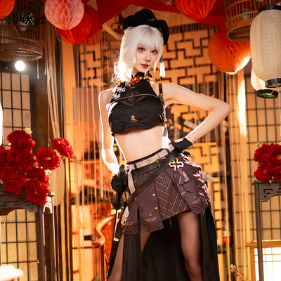 漫妖社现货 鸣潮cos服 共鸣者 散华cosplay服装 全套含配件