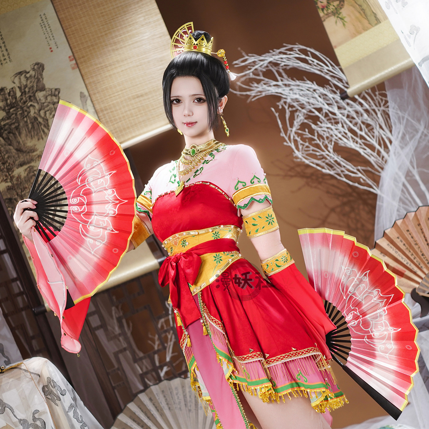 少量现货掉落 剑网三轻罗秀姐cos成女七秀入门校服cosplay服装