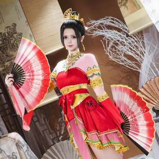 [尾款中]漫妖社剑网三轻罗秀姐cos成女七秀入门校服cosplay服装