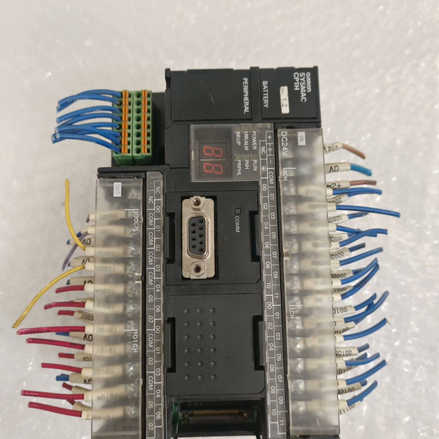 可维修欧姆龙CP1H-XA40DT-D,一台,实物图,成色漂亮议价