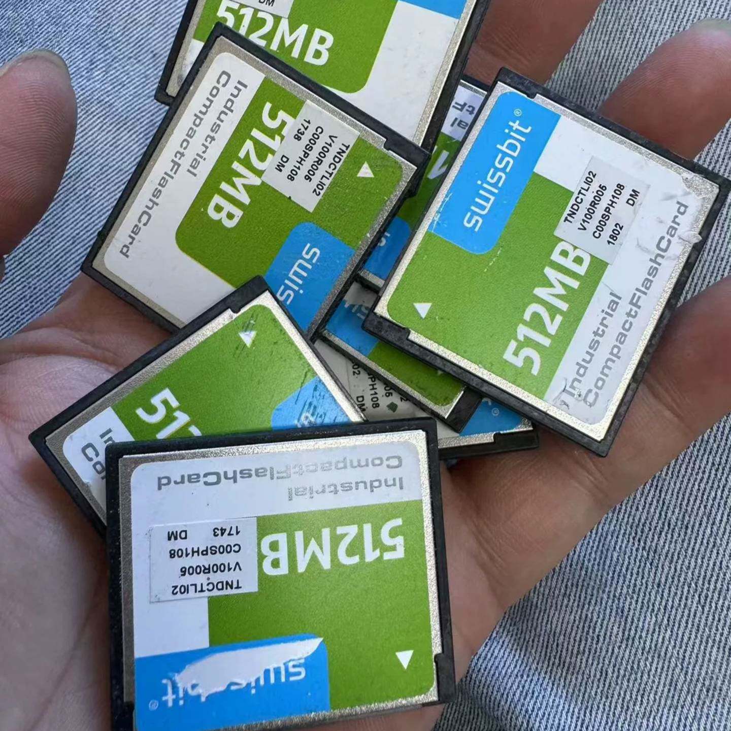 可维修德国SWISSBIT工业级CF卡512MB,正品,德国制议价