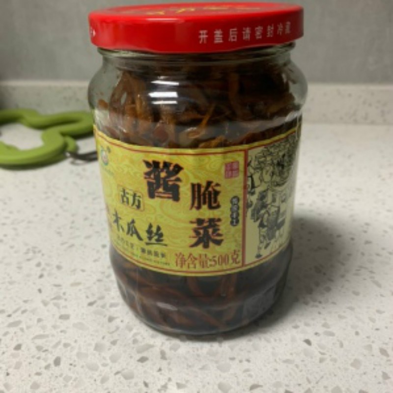 聚美乐古方香辣木瓜丝罐装酱菜