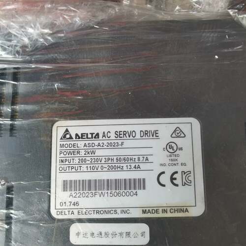 可维修台达伺服驱动器ASD-A2-2023-F 3023包好议价