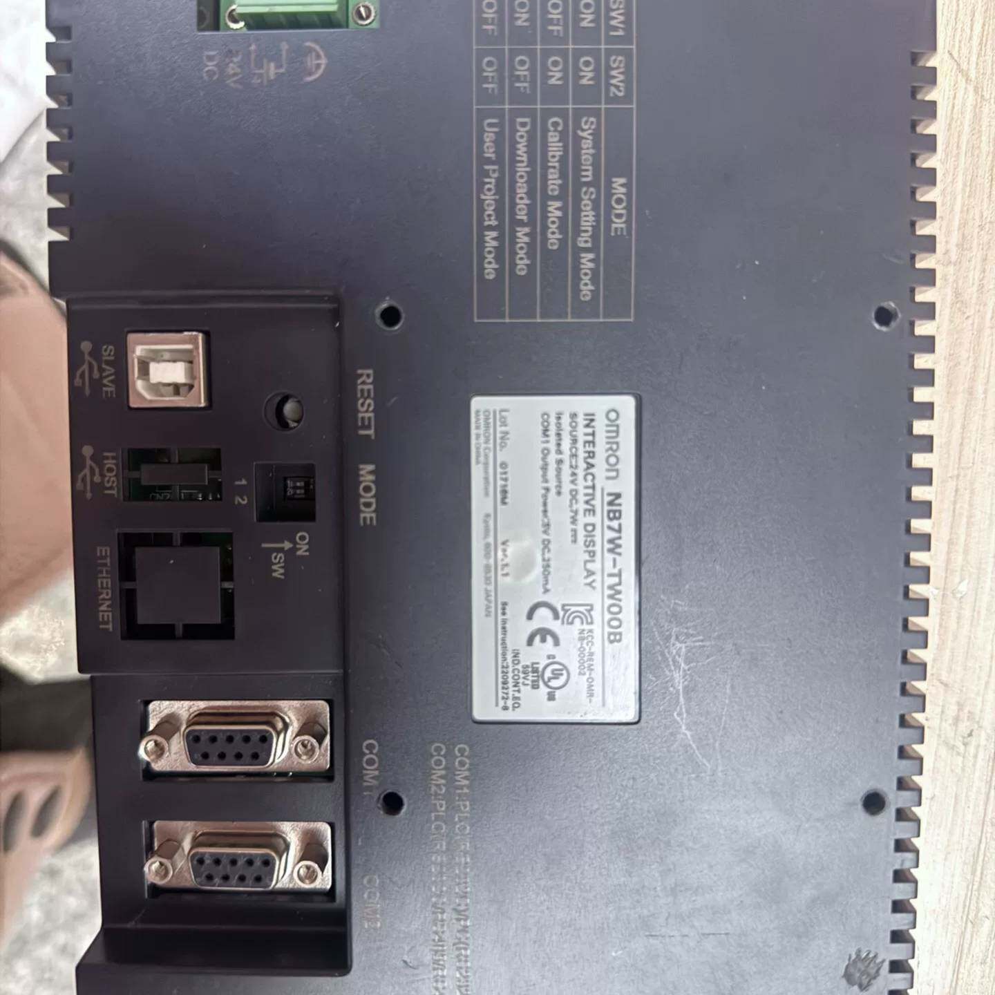 可维修NB7W-TW00B欧姆龙触摸屏实物拍摄，包好包邮，需要的联议价
