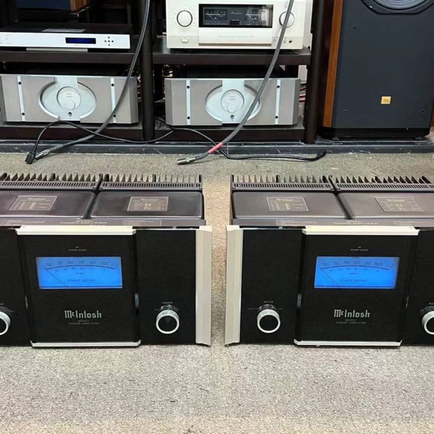 可维修 Mclntosh/麦景图 Mc501 单声道后级议价