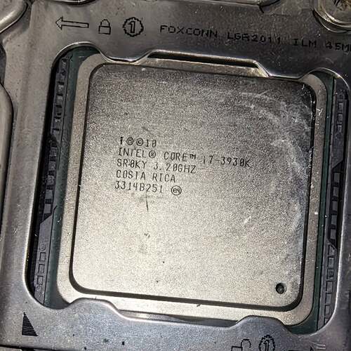 可维修I7-3930K实物拍摄，需要联系议价