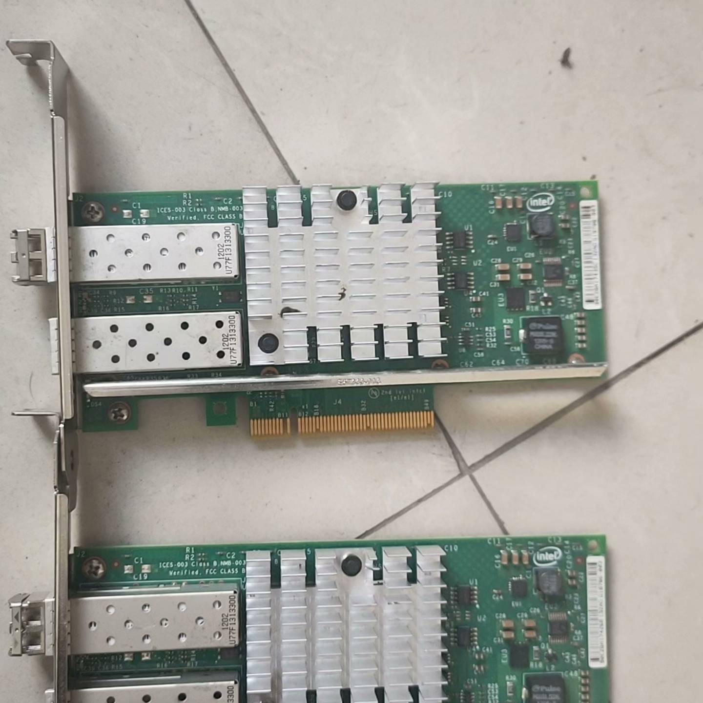 可维修 0VFVGR X520双口万兆光纤网卡 10议价