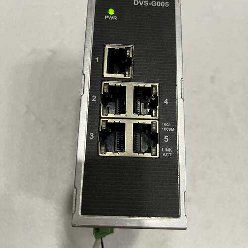 可维修台达工业以太网5口交换机DVS-G005100A，包议价