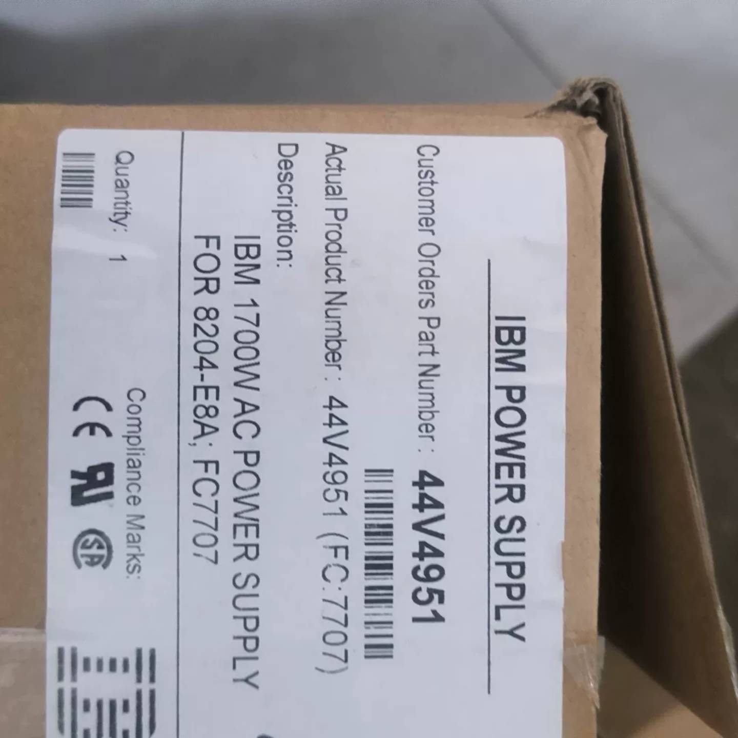 可维修IBM P6 550电源 7707 1700W电源议价