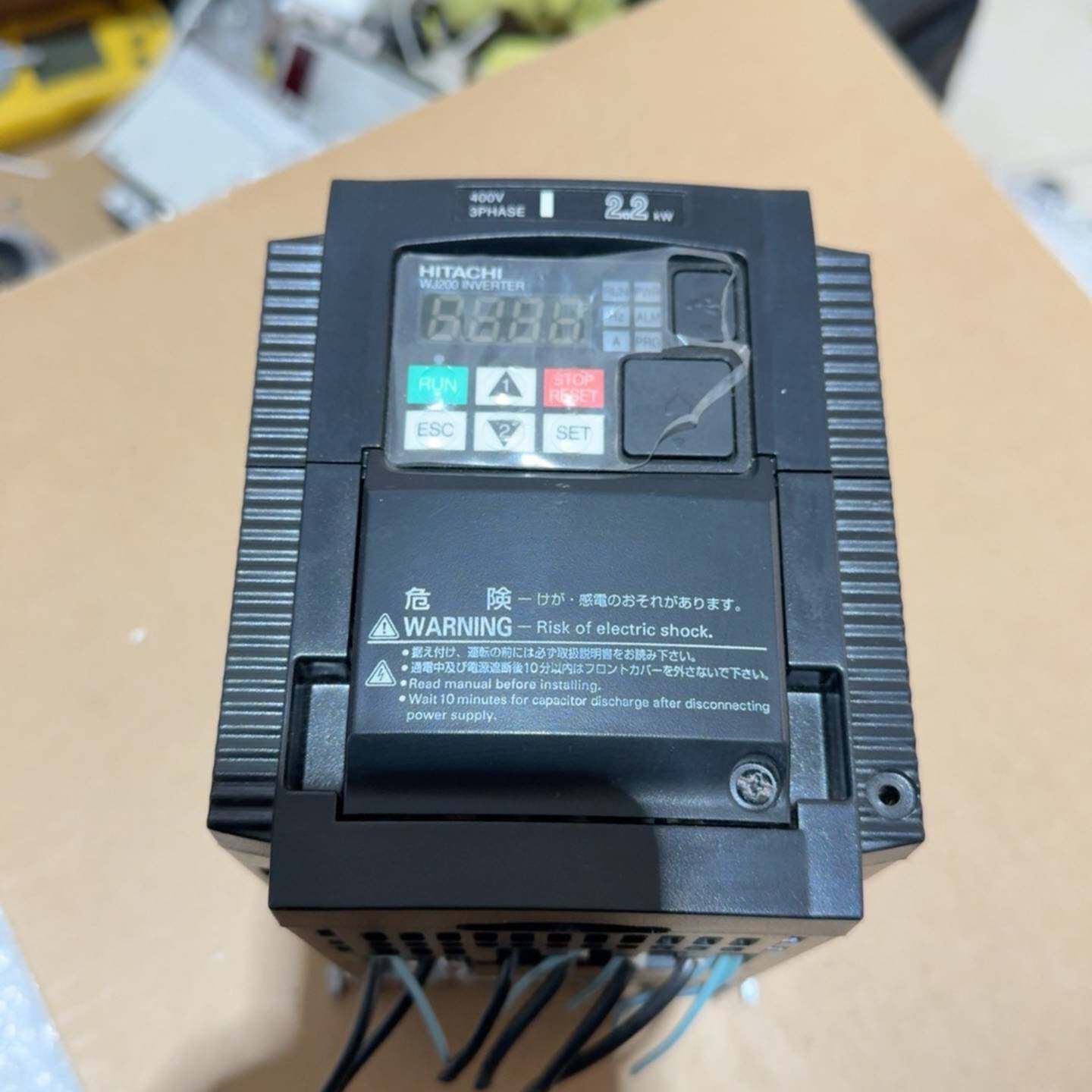 可维修日立变频器 WJ200-022HFC-M。功能正常。图片议价