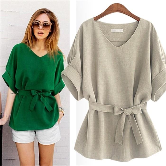 2018 summer y t-shirt for ladies tops women blouse S-5XL