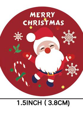 Christmas Party Gift Sticker Cute Stickers Decorative Sealin