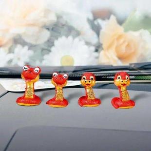 Snake Statue Year Car The Resin Dashboard
