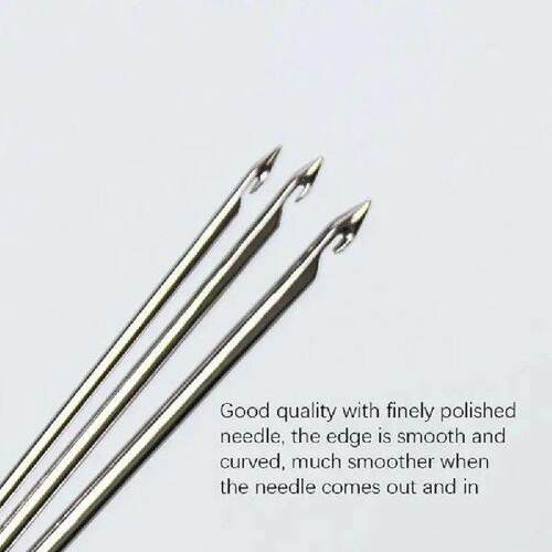 Crochet Needle Kit Embroidery Beaded Crochet Hook With 3