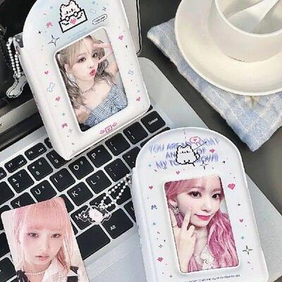 Lovely Cartoon Puppy PVC Mini Photo Album with Acrylic
