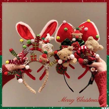 Christmas Decoration Christmas Headband Santa Reindeer