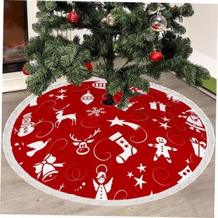 bottom Christmas supplies skirt decoration圣诞节树裙 tree