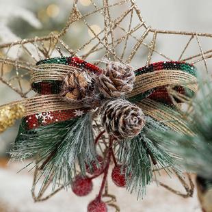 Golden Laser Christmas Star Topper Cut Decor圣诞 Tree