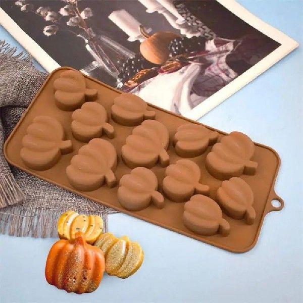 Silicone Halloween Cake Baking Molds, Bat Pancake Molds, - 封面