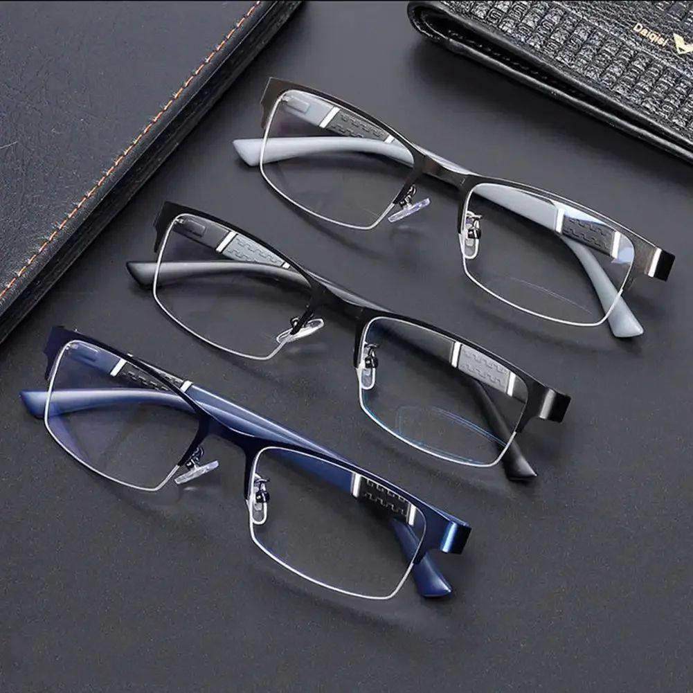 Half Frame Blue Light Blocking Glasses Flat Glasses Fashion