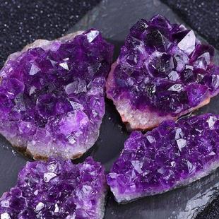 Reiki Cutting Witch Quartz Stones Natural Crystal Amethyst