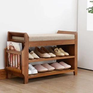 Bench With Seat Storage Livin Cushion Rack Layer Shoe Double