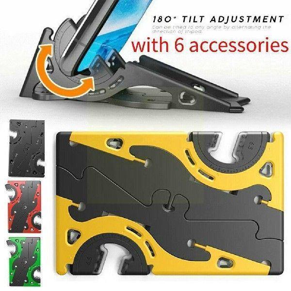 Rotation Foldable Phone Holder Card Type Holder Portable Car
