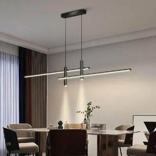 Restaurant Minimalist Straight Strip Spotlight Modern