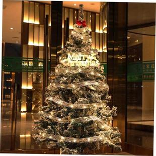 Ribbon decorations LED String 32feet christmas lights tree