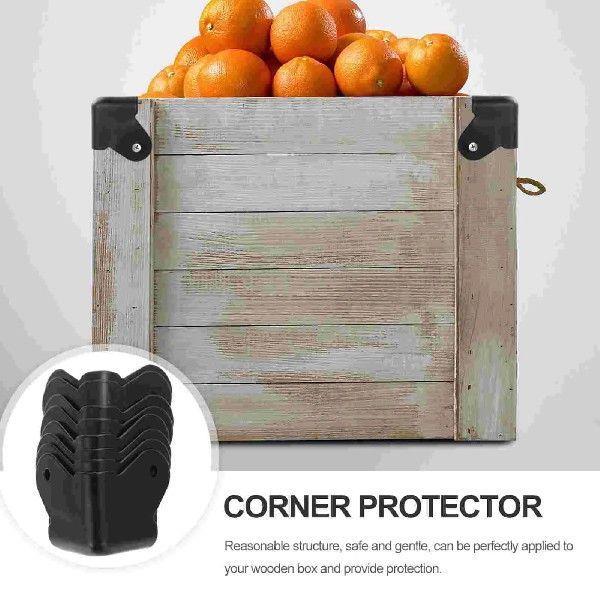 8 Pcs Wooden Box Corner Protector Durable Guards Edges
