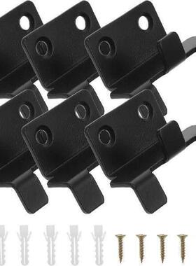 6 Sets Clothing Tile Pendant Coat Hangers Plate Stainless