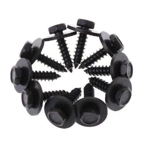 Hot 10 Pcs Self-Tapping Screws Screw Bolt Captive Loose