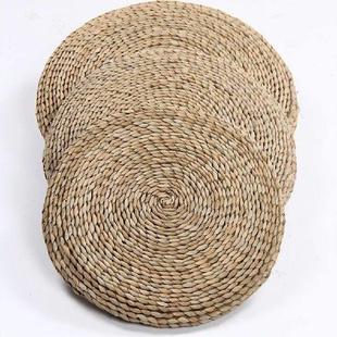 Cushion Hand woven Bed Weaving Worship Straw Yoga Pillows