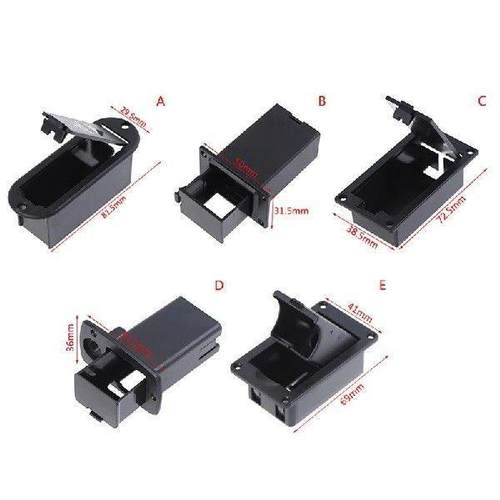 1PC Active Bass Guitar Pickup 9V Battery Boxs 9V Pick Up