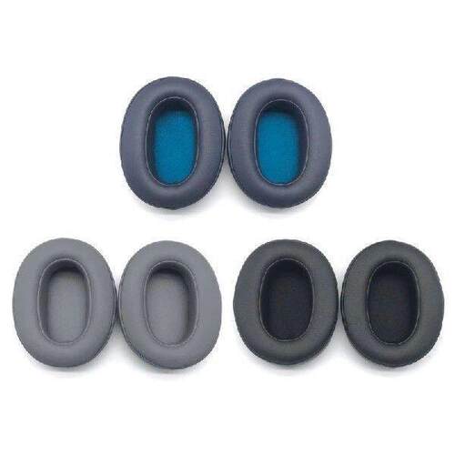 Replacement Memory Foam Ear Pads Leather Cushions for Sony