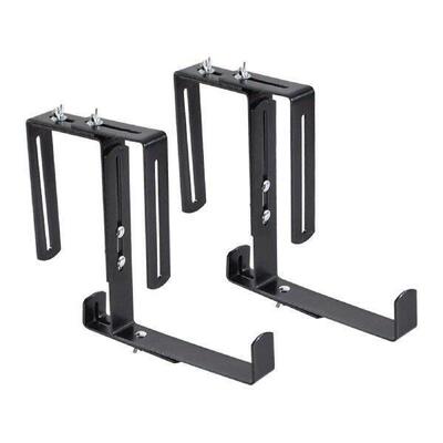 2 Pieces Planter Box Brackets Fits Deck Railing Hanging