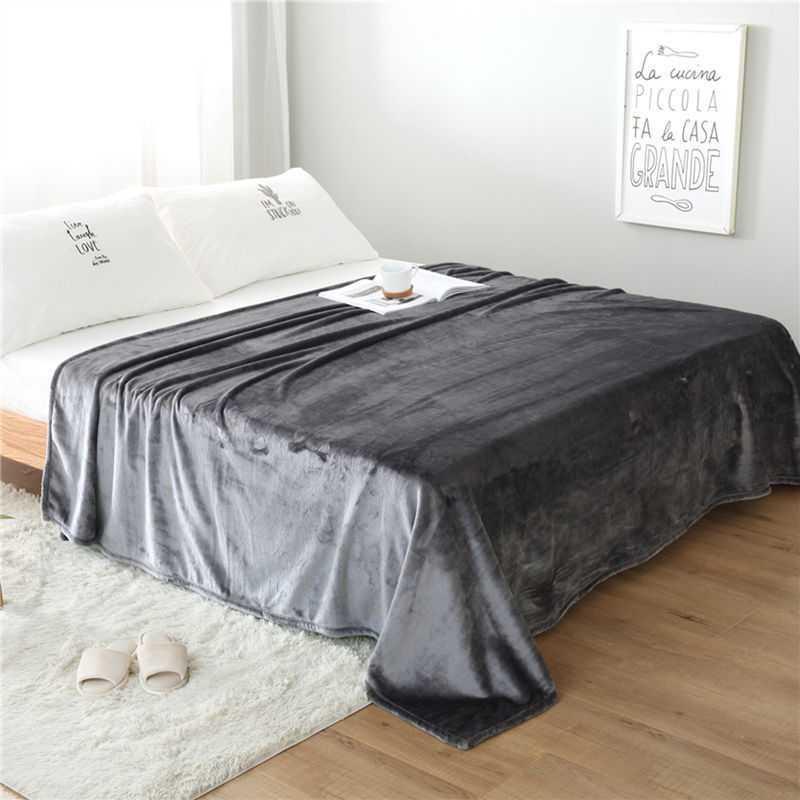 Soft Blanket Warm Thermal Fleece Blankets for Couch Bed Sofa