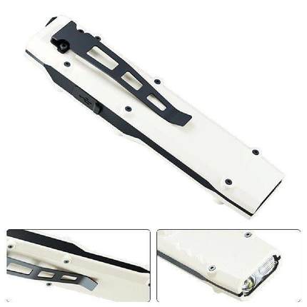 LED Ultra-thin Flashlight with Digital Display Ultra Slim