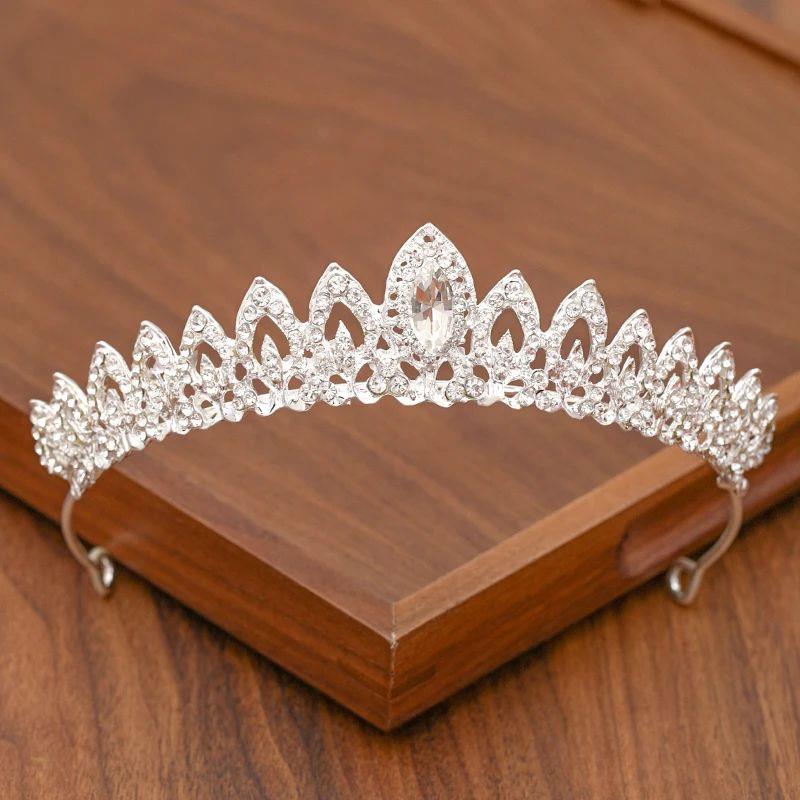 Bridal Tiara Hair Crown Wedding Hair Accessories For Women S