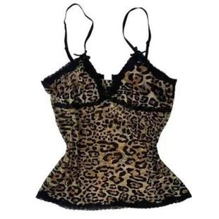 slim print fit vest 背心上衣女 Coconut top椰子树印花修身 tree