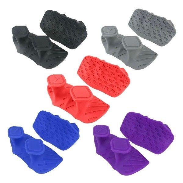 2 Pieces Weight Lifting Grips Gym Hand Grips Silicone Grip