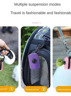 Dog Poop Bag Dispenser Hangingable Dog Poop Bag Holder Poo B