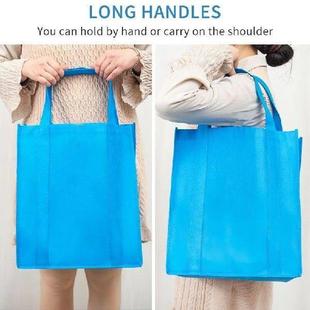 Capacity Foldable Reusable Bag Tote Shopping Large