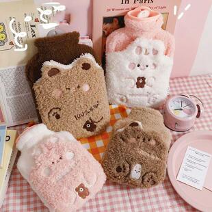 可爱的大温暖热水袋的痛经塞满瞭男人