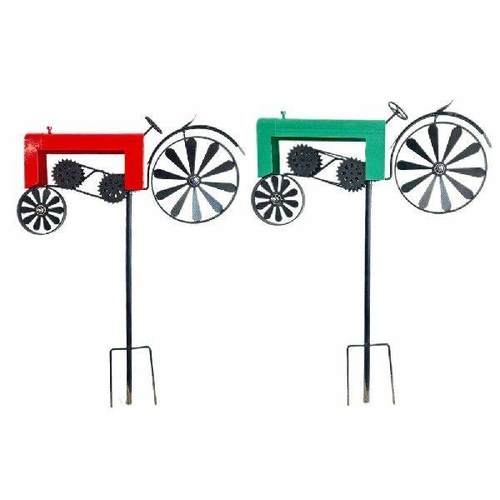 Metal Wrought Iron Rotatable Tractor Spinner Wind Spinner